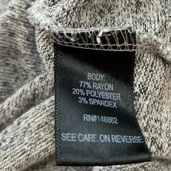 TORRID 3 V-Neck Lace-Up Shoulder Sweater Heather Gray Plus 3X 22W 24W Super Soft - Picture 9 of 11